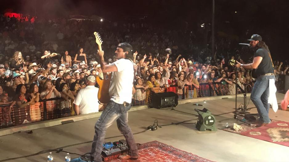 Koe Wetzel performs at San Angelo's downtown River Stage in 2018. Koe Wetzel performs at San Angelo's downtown River Stage in 2018.