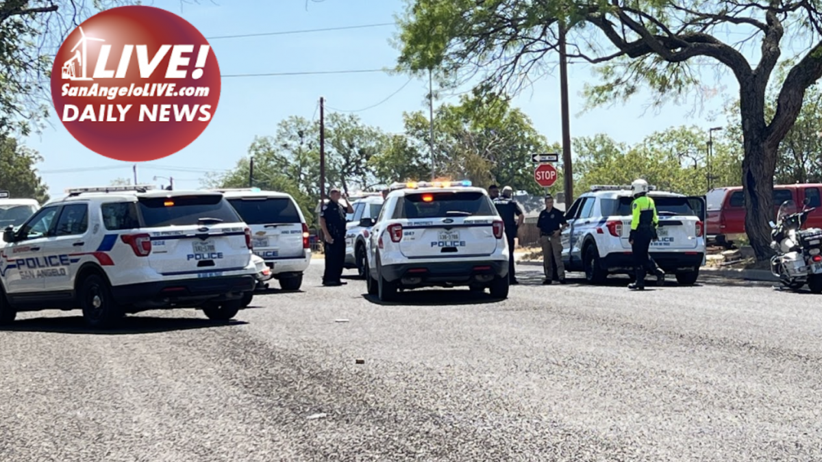 LIVE! Daily San Angelo Police Arrest Shoplifting Suspect After Short