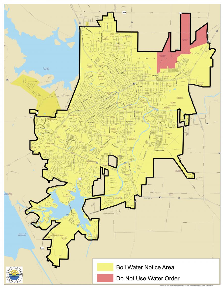 COSA Updated Boil Water Notice | Febraury 19,2021 COSA Updated Boil Water Notice | Febraury 19,2021