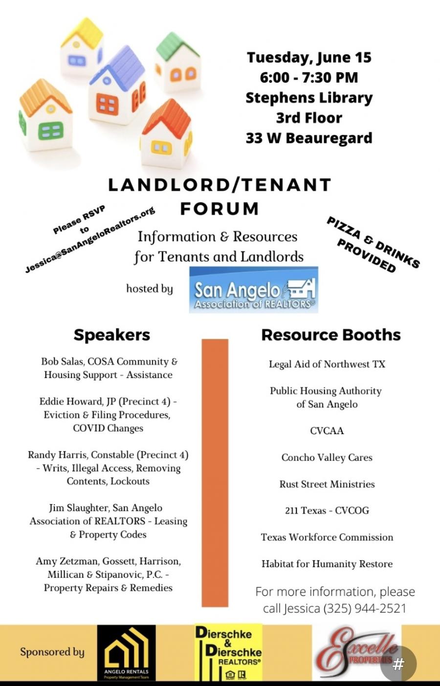 Realtors Association to Host Landlord Tenant Forum