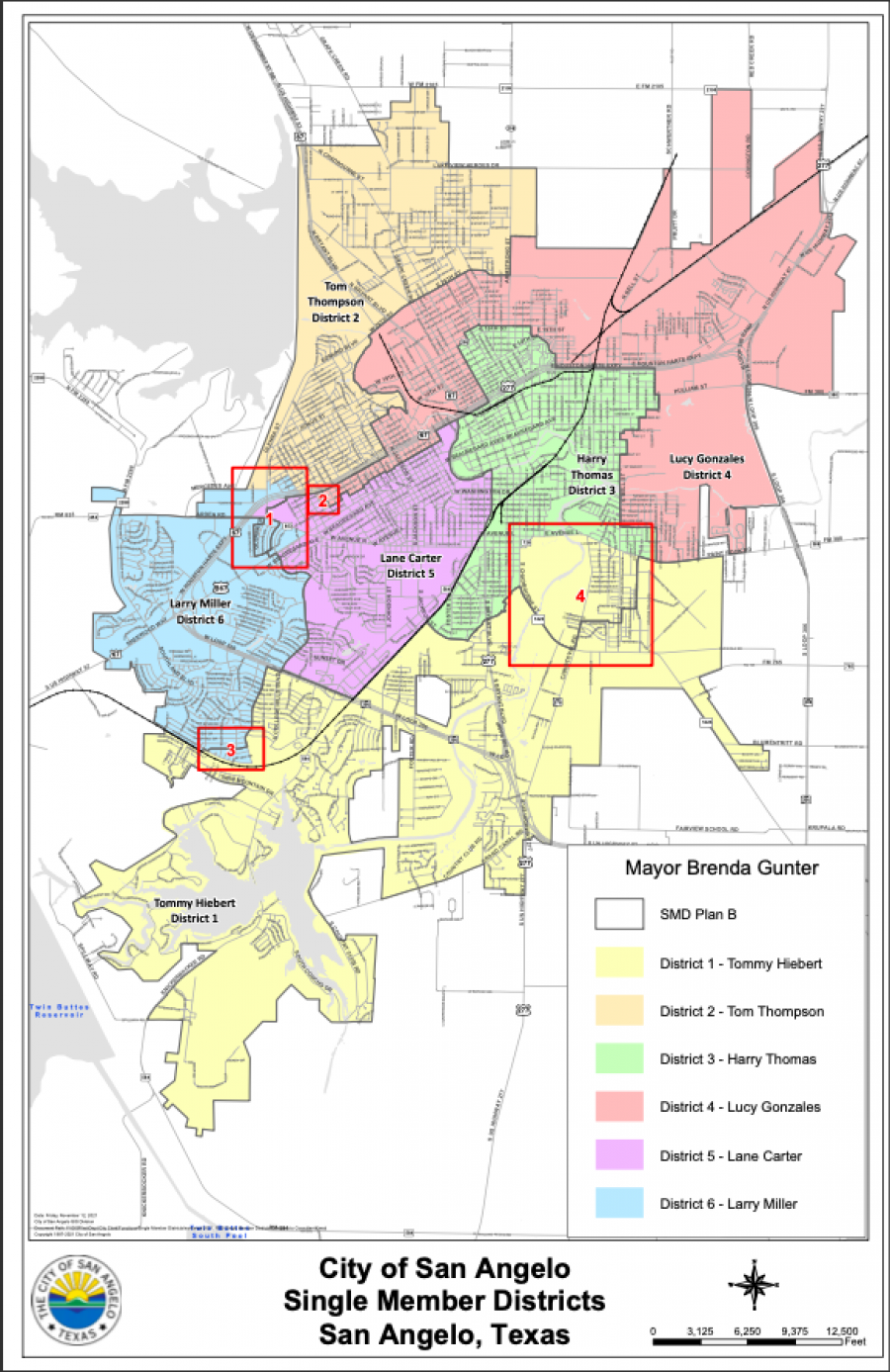 2020 City of San Angelo Redistricting 2020 City of San Angelo Redistricting