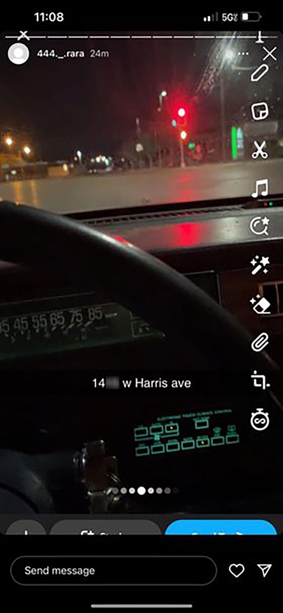 The party was promoted on SnapChat. And even the promoters of the party didn't know if the location was on East or West Harris.
