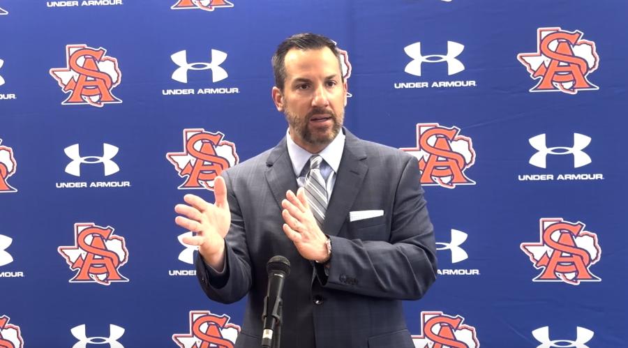 Central Bobcats Head Coach Mark Smith