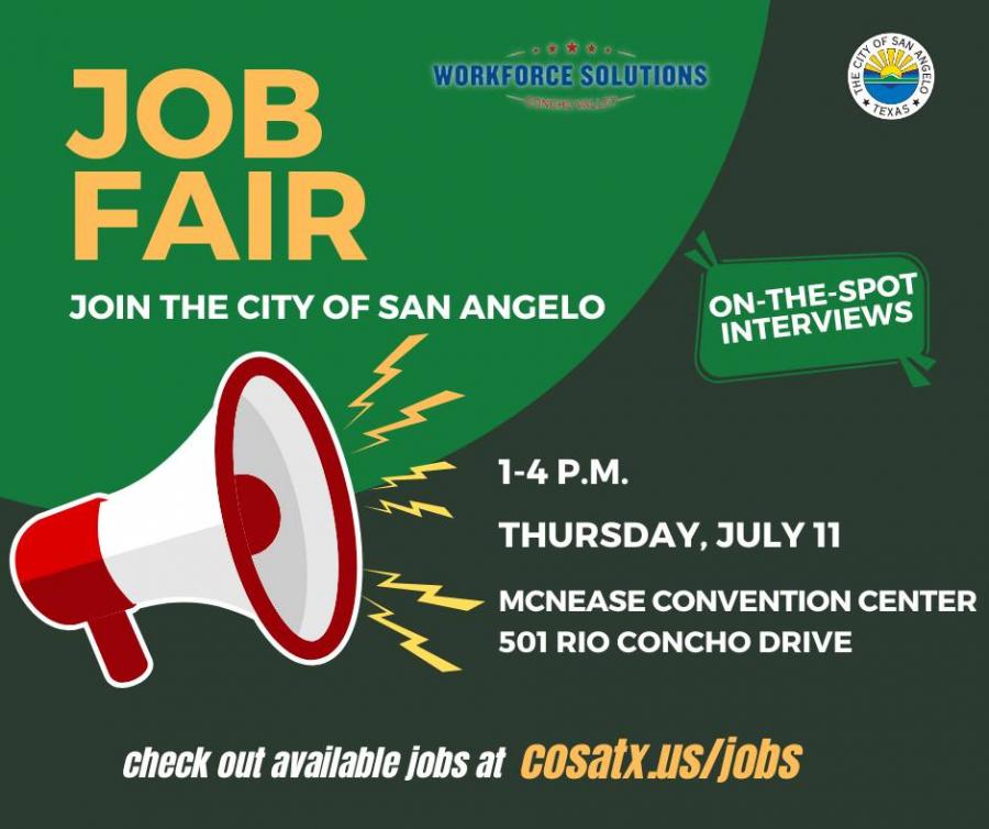 San Angelo Hosting Job Fair Today with OntheSpot Interviews