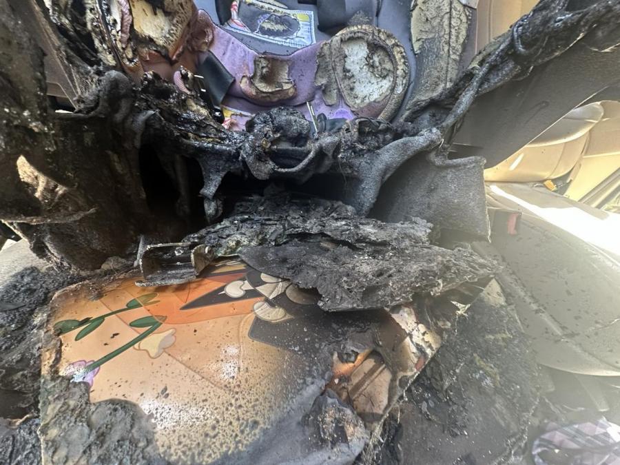 Children’s Book Battery Ignites Car Seat Children’s Book Battery Ignites Car Seat