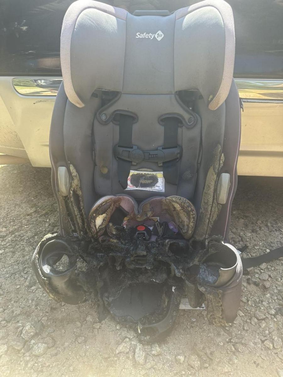 Children’s Book Battery Ignites Car Seat Children’s Book Battery Ignites Car Seat