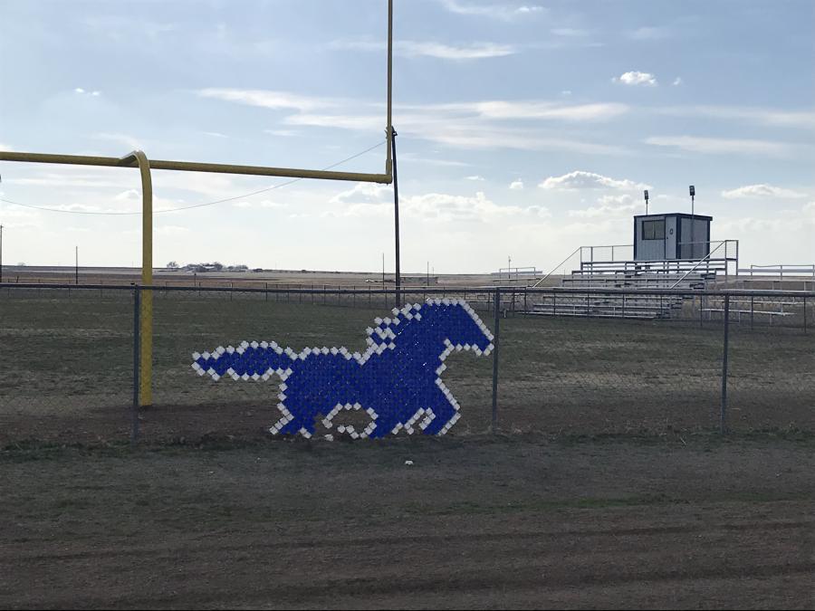 Olfen High School's football stadium