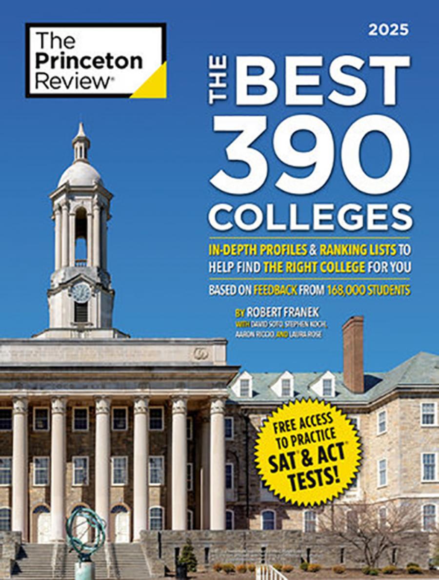 The Princeton Review 2025 Cover The Princeton Review 2025 Cover