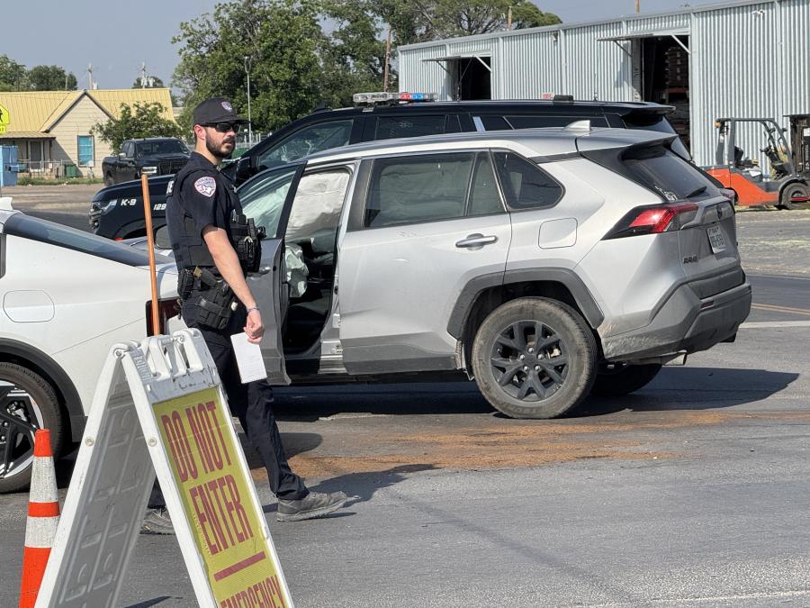 Crash at E.14th/Chadbourne on May 22, 2025. Crash at E.14th/Chadbourne on May 22, 2025.