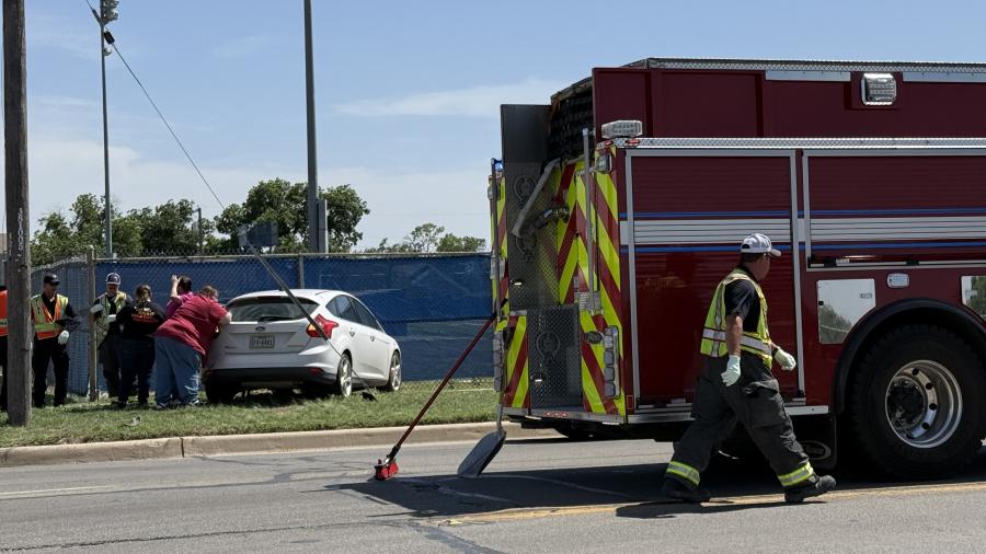 N Baze St & Pulliam St crash on May 19, 2025.