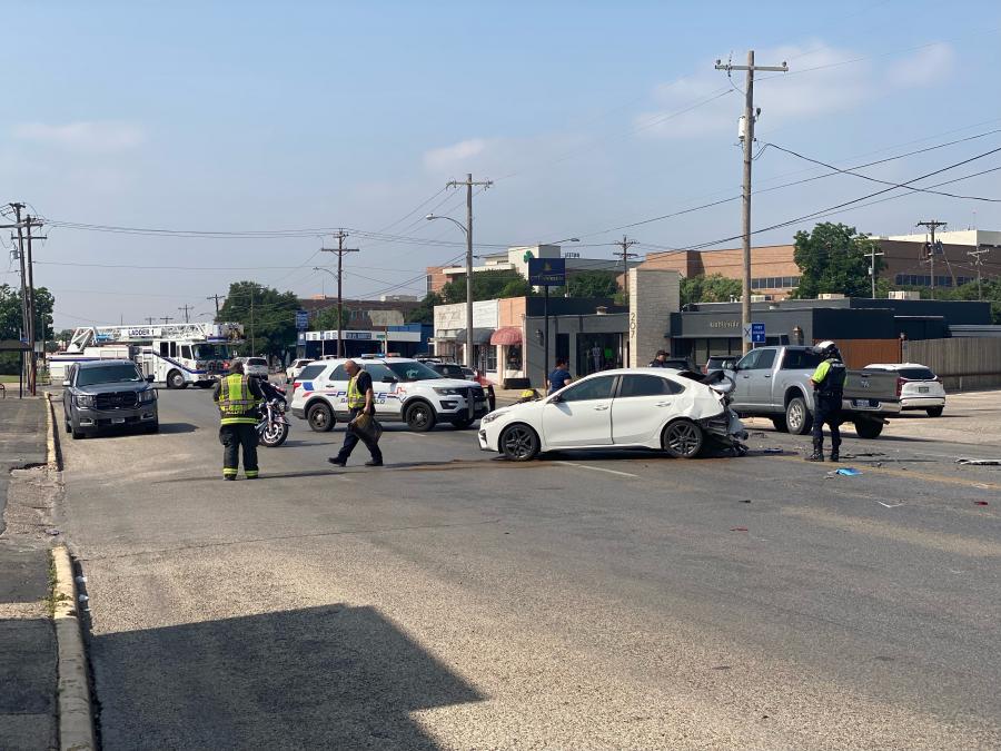Crash on Main Street Snarls Traffic on May 22, 2025. Crash on Main Street Snarls Traffic on May 22, 2025.