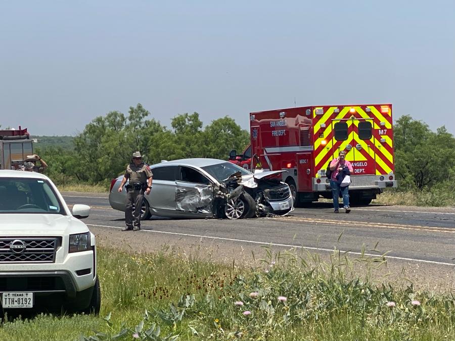 Two Hospitalized After Major Crash Closes FM 2288 Near Bison Trail