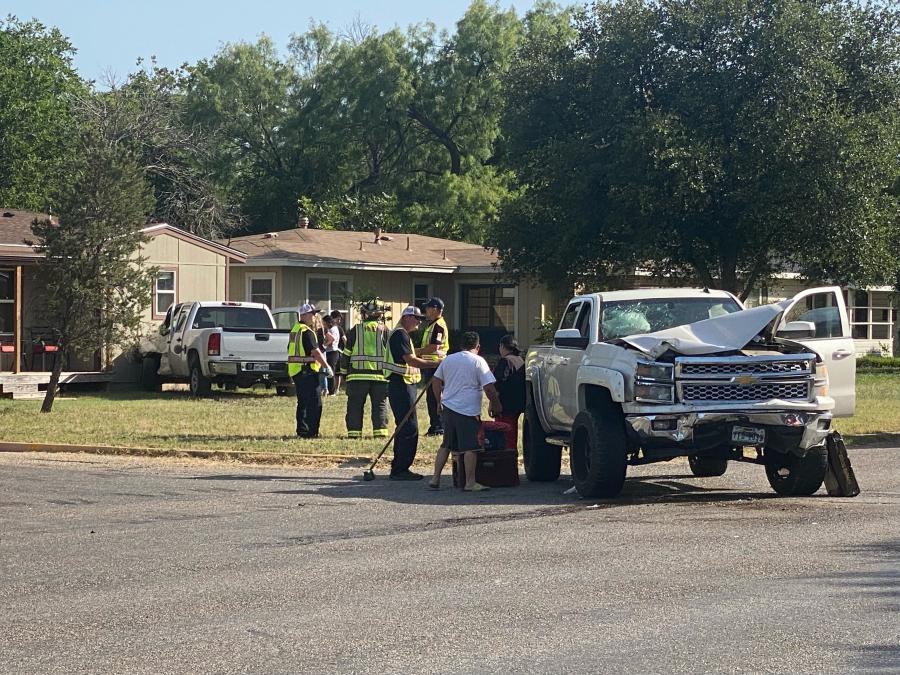 A crash at the intersection of N Campus Blvd and West Beauregard Ave on June 18, 2025. A crash at the intersection of N Campus Blvd and West Beauregard Ave on June 18, 2025.