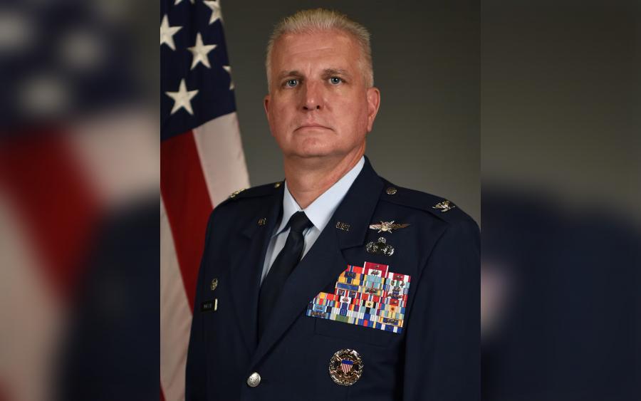 Col. Matthew A. “NIMo” Norton took command of the 17th Training Wing at Goodfellow Air Force Base on Thursday, succeeding Col. Angelina McGuinness during a formal change of command ceremony at the Parade Field. Col. Matthew A. “NIMo” Norton took command of the 17th Training Wing at Goodfellow Air Force Base on Thursday, succeeding Col. Angelina McGuinness during a formal change of command ceremony at the Parade Field.