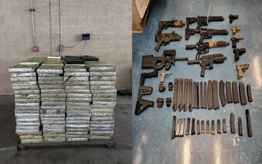 CBP Seizes $15M in Methamphetamine at Pharr Bridge, Weapons Cache at El Paso Port