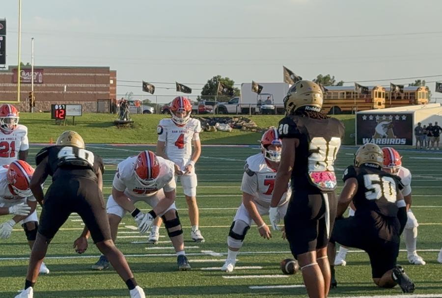Central in action against Abilene High 2025