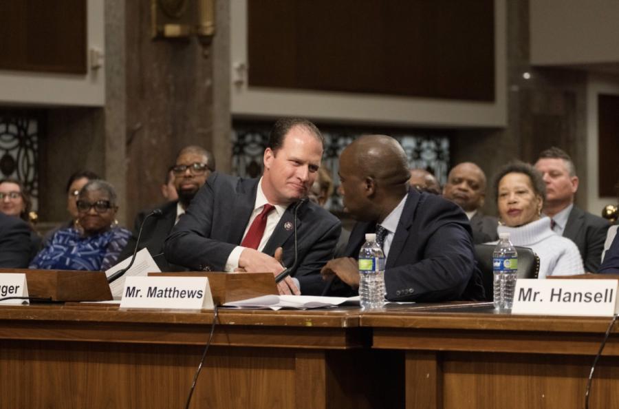 Pfluger praises Senate confirmation of Earl Matthews for Pentagon legal post.
