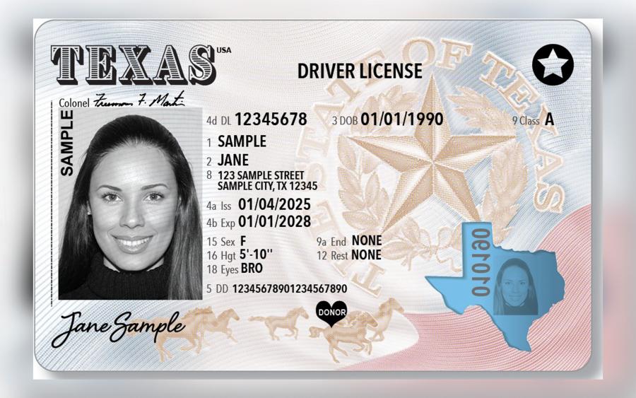 DPS Rolls Out New Driver License Design