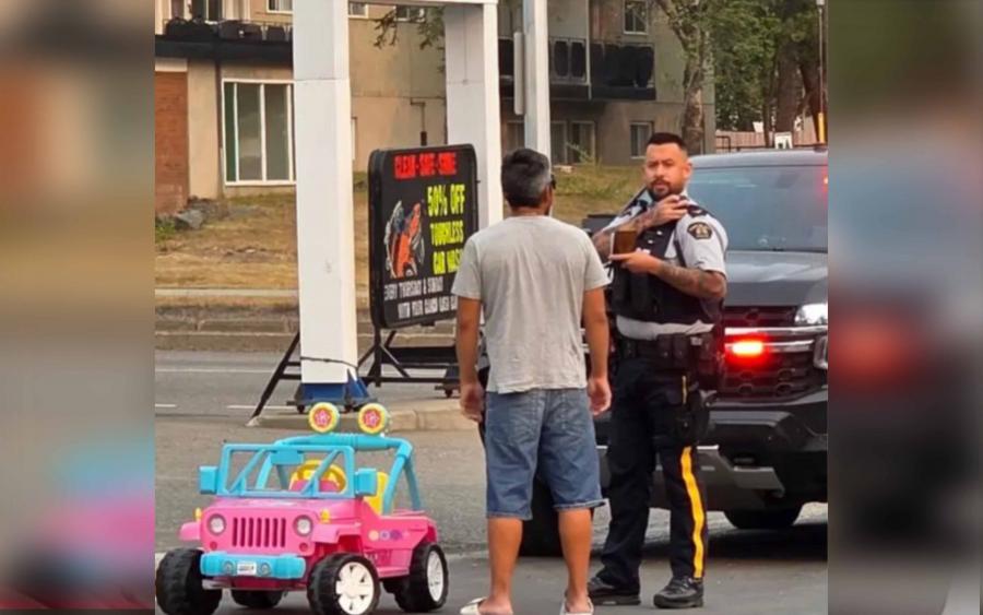 Man Arrested in British Columbia for Driving Toy Jeep While Impaired