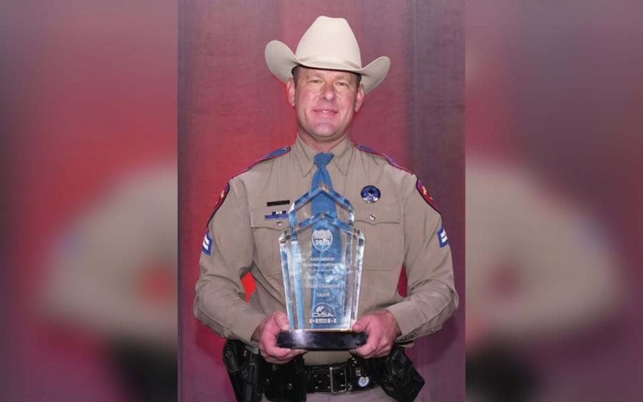 San Angelo DPS Trooper Named Best in North America