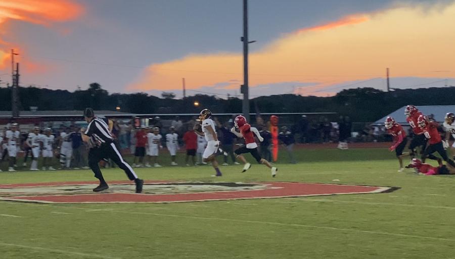 Ozona's Christian Villarreal continued his run at the record books Friday with a spectacular 410-yard performance against Sonora.