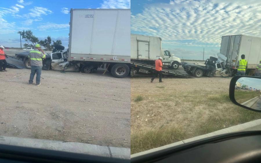 Driver Survives Major Crash on I-20 Near Armadillo Hotel