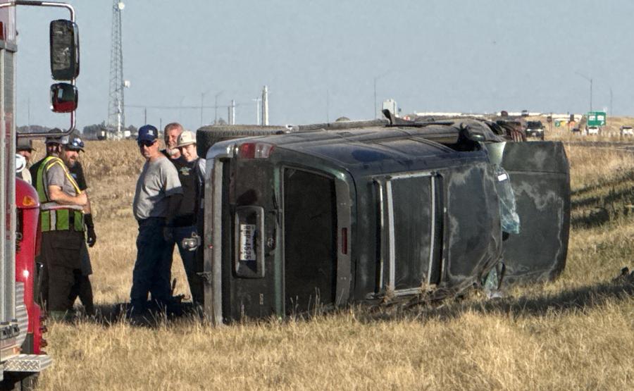 Single Vehicle Rollover on US 87 South on Sunday, Nov. 16.