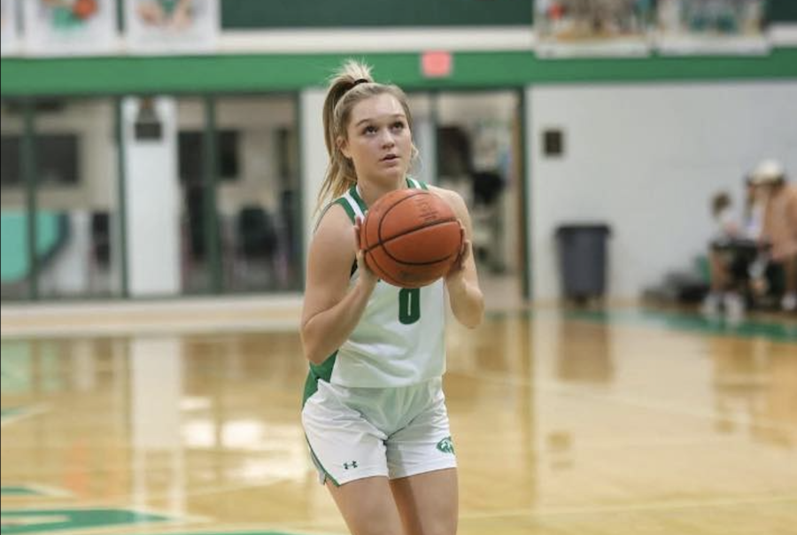 Wall's Kennedi Graves prepares to shoot a free throw earlier this season.