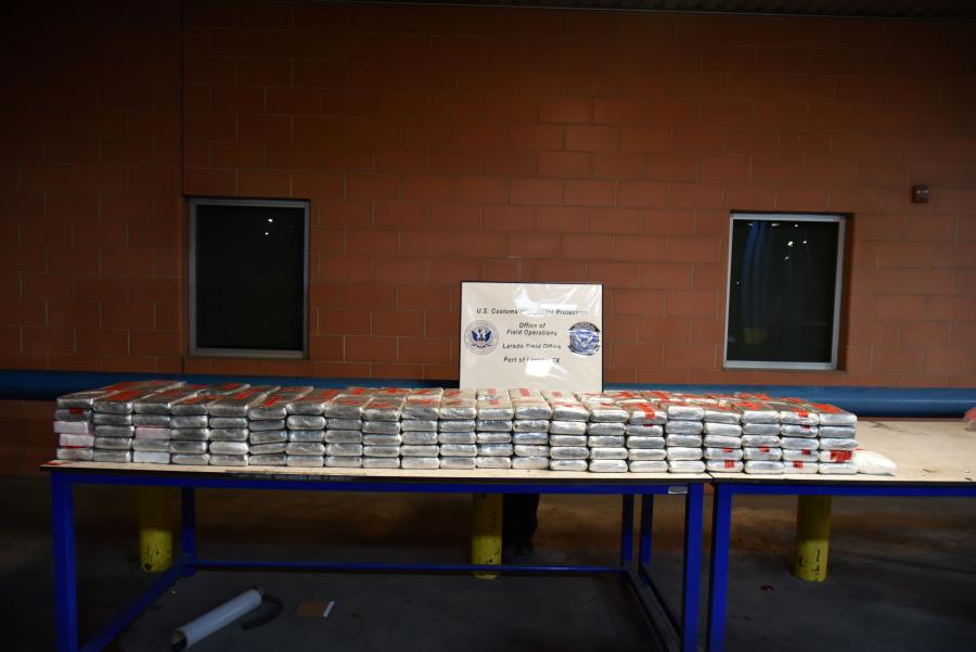 On Feb. 10, 2026, CBP officers at World Trade Bridge seized over $6.8 million in cocaine.