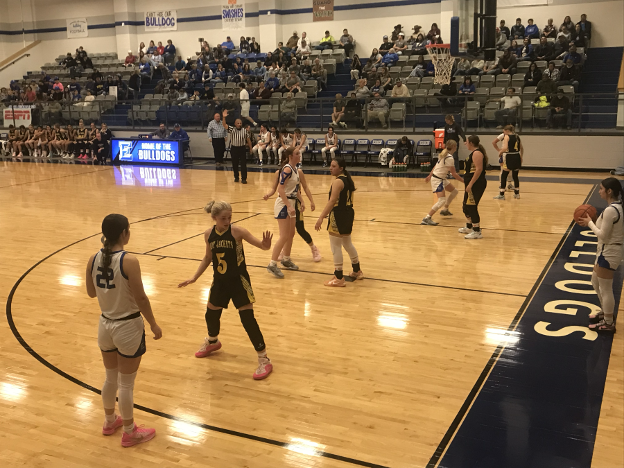 The Menard girls basketball team defeated Eden 34-26 on Tuesday, Feb. 3, 2026, in Eden.