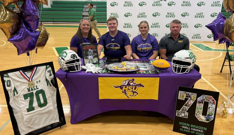 Wall Hawks' Koen Braden