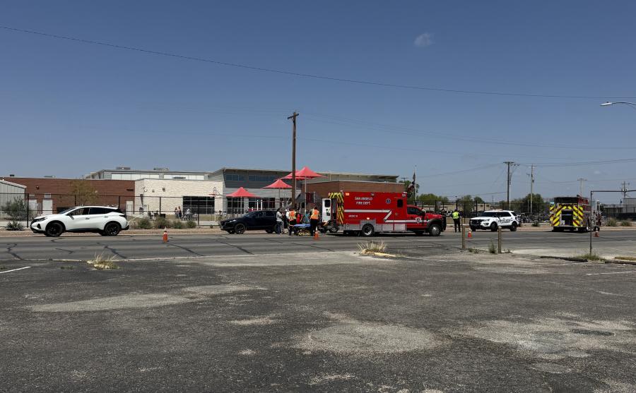 Crash on Sherwood Way on Tues. March 31