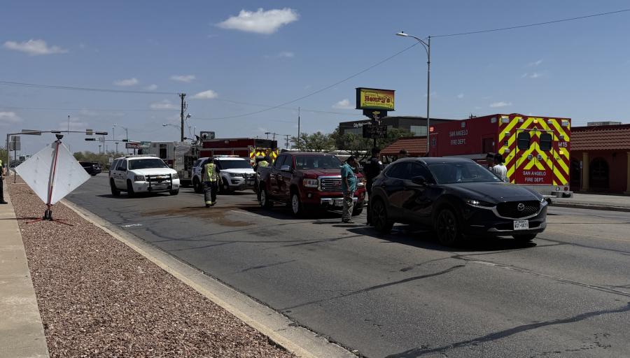 Crash at Sherwood Way and Guthrie Street 3-31-26