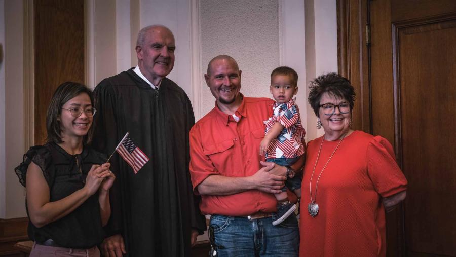 San Angelo Naturalization Ceremony