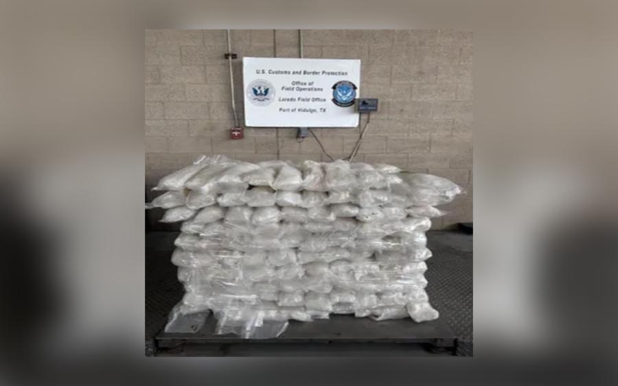 CBP officers seize more than $8.1 million in methamphetamine at Pharr International Bridge
