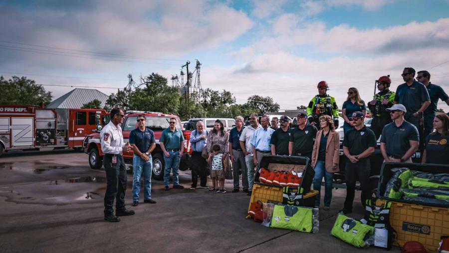 Rotary Club Donates $25,000 Swiftwater Rescue Gear to San Angelo Fire Department