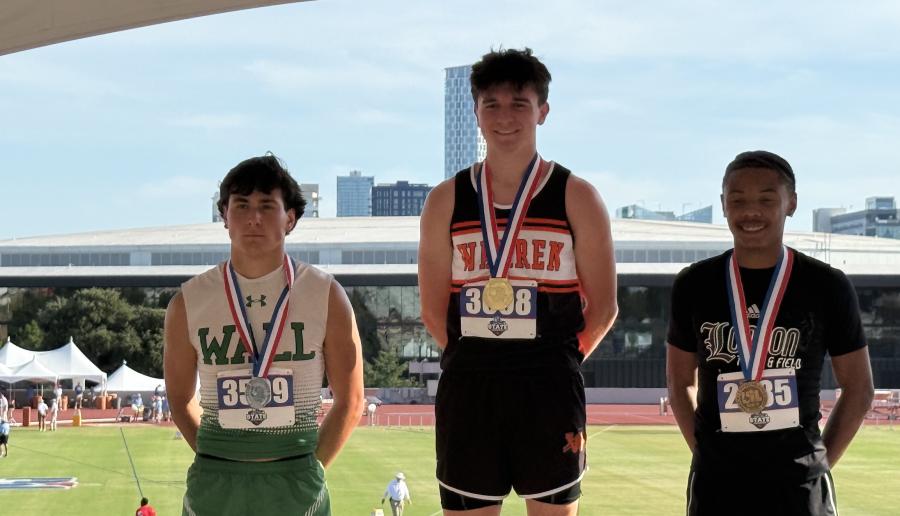 Wall's Slayton Hall Mark claims two silvers at the UIL State Track and Field Championships 2026