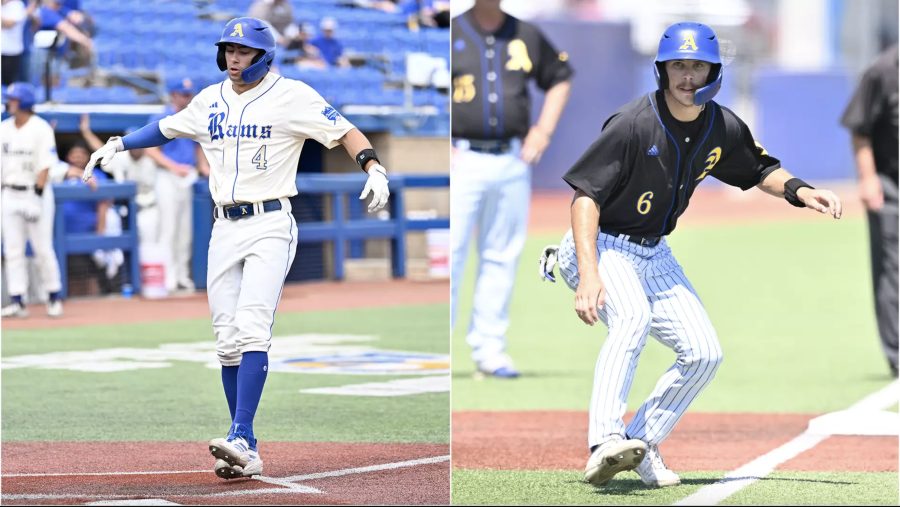 Angelo State's Austin Beck and Brett Smajstrla