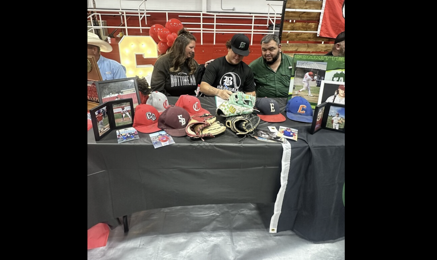 Christoval's Logan Malley signed Monday to continue his baseball career at Dakota College at Bottineau.