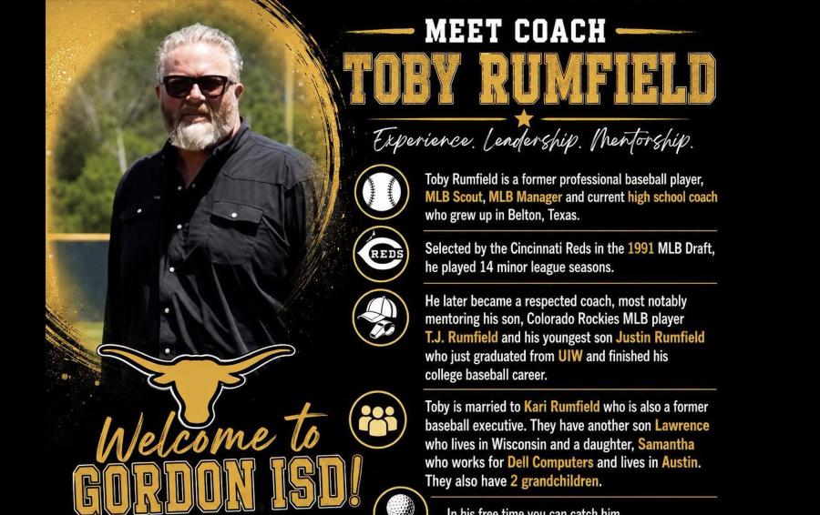 Gordon coach Toby Rumfield