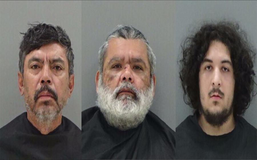 Noah Ruiz(L) Leondez Tapia, (M) Randy Jiménez, (R) Noah Ruiz.