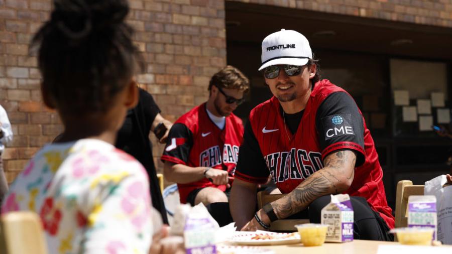 Davis Martin has been nominated for the 2026 Roberto Clemente Award for his work in the Chicago community.