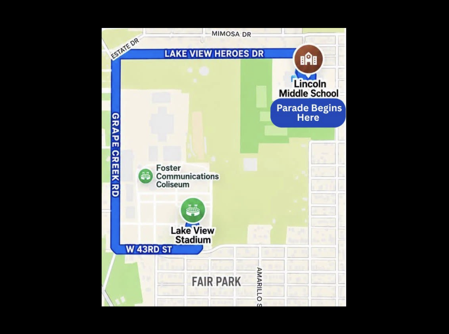 Lake View homecoming parade route