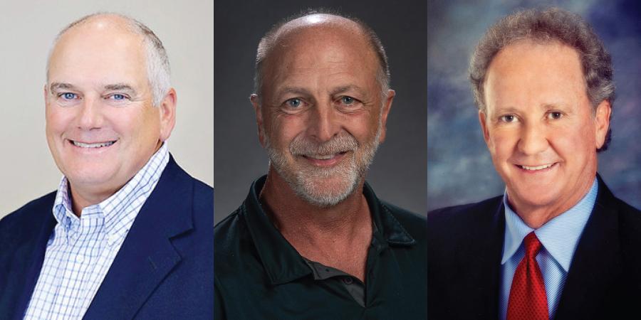 (L-R) Troyce Wilcox, Phil Gandy, Walter Juliff