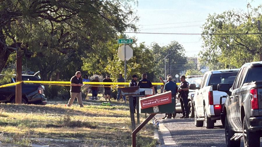 A shooting was reported on Archer St. in San Angelo on the afternoon of Oct. 23, 2026