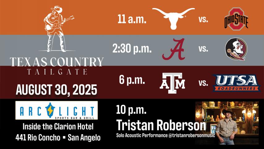 Tristan Roberson Texas Country Tailgate