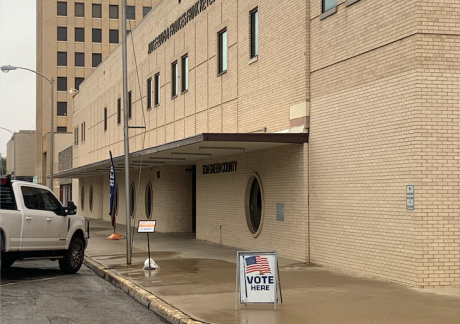 Tom Green County Early Voting Line on Oct. 26