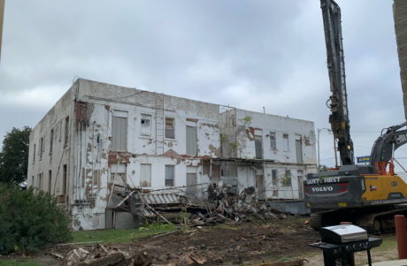 Historic Apartments Downtown Being Demolished