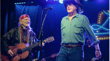 Billy Joe Shaver and Willie Nelson