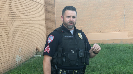 Sgt. Travis Griffith of the San Angelo Police Departent